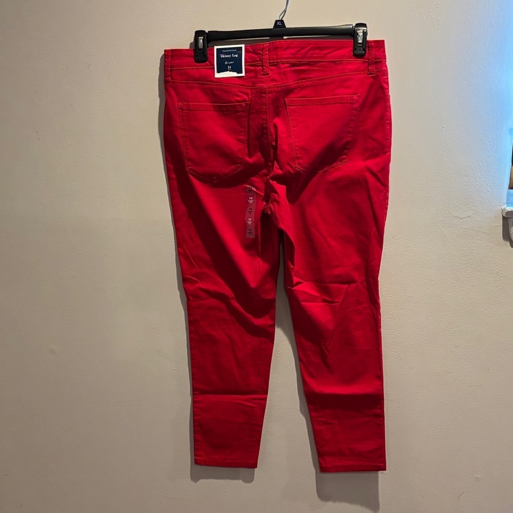 Charter Club Red Ankle Pants - Picture 4 of 7